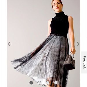 NWT!!white house black market tulle skirt